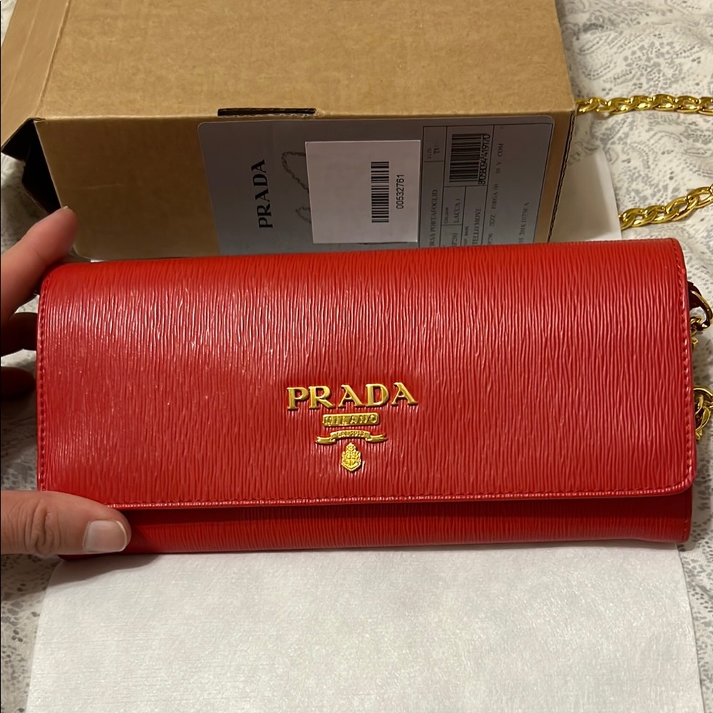 Prada Red Women's Bag
